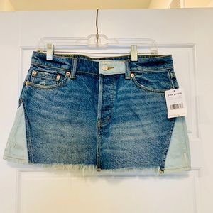 Free People really cute jean skirt
